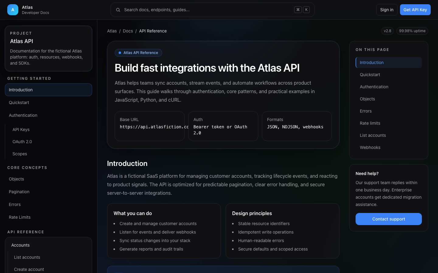 Atlas — preview